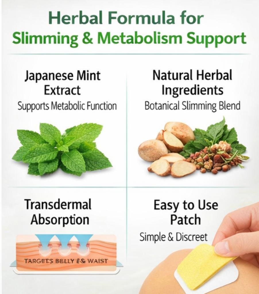 Japanese Mint Weight Loss Patch – Natural Slimming Support