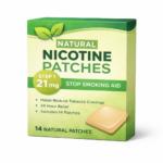 Natural nicotine patches for smoking cessation