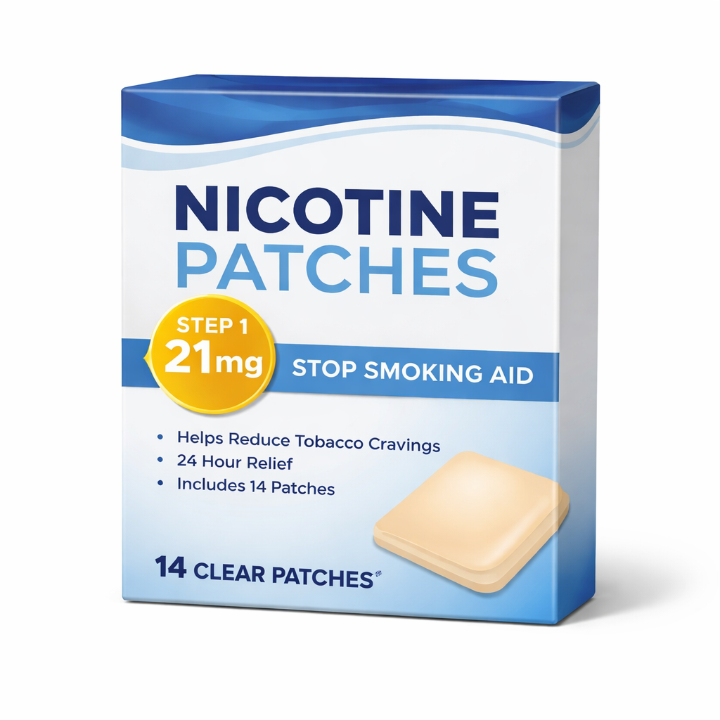 Organic Nicotine Patches Cleaner, Plant-Based Support for Reducing Smoking Dependence